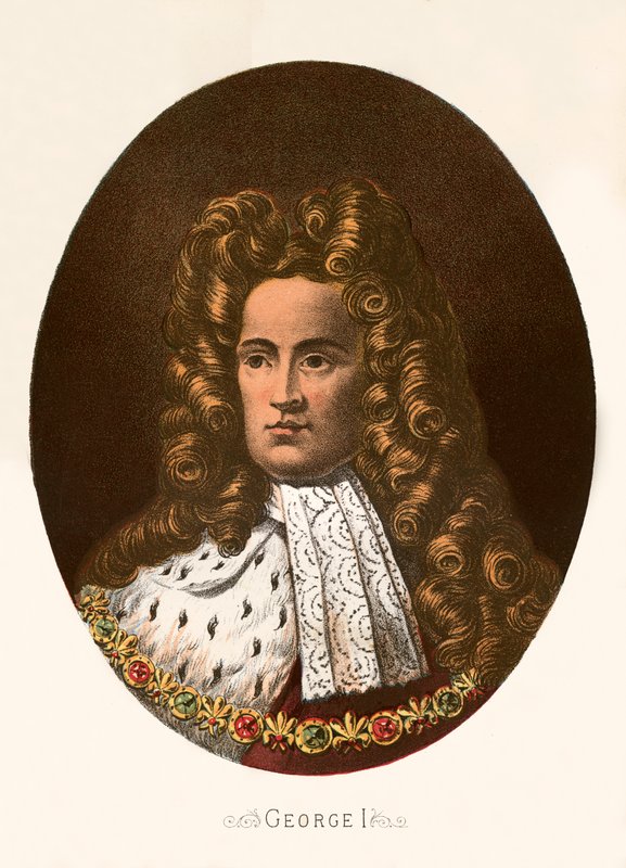 Król Jerzy I autorstwa English School