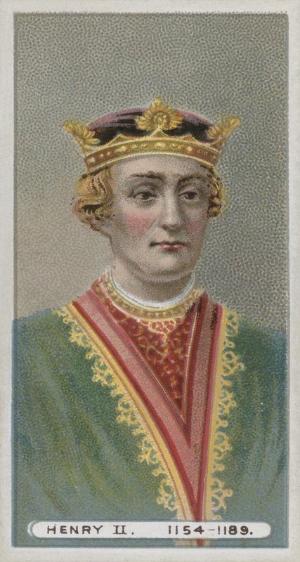 Król Henryk II autorstwa English School