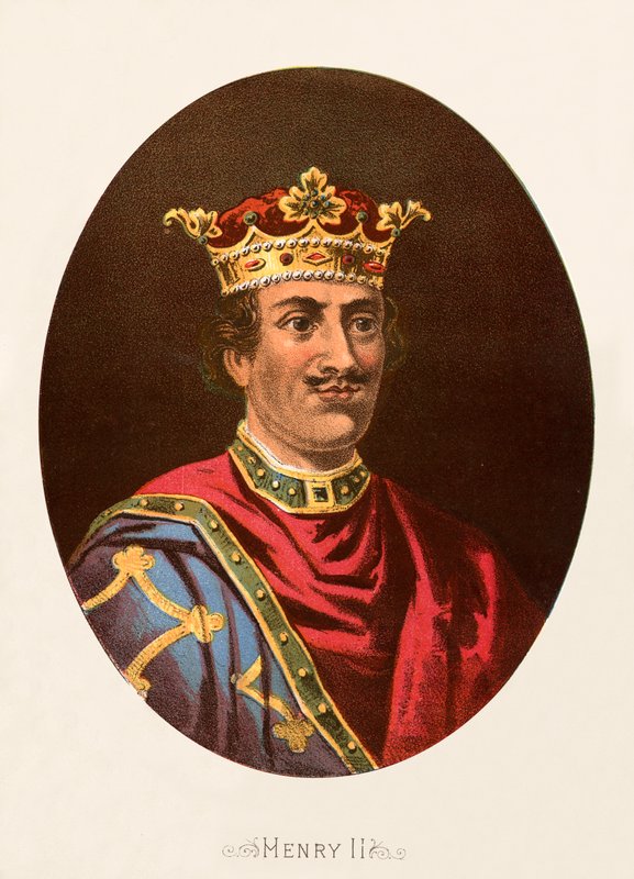 Król Henryk II autorstwa English School