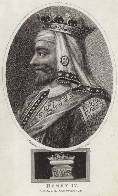 Król Henryk IV z Anglii autorstwa English School