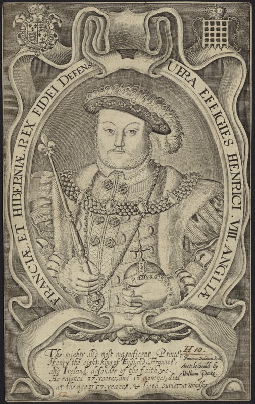 Król Henryk VIII z Anglii autorstwa English School