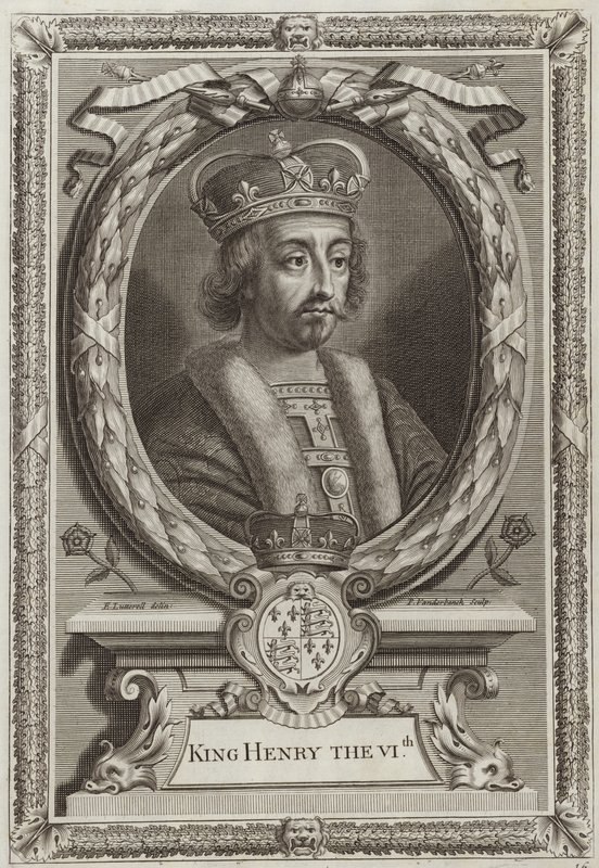 Król Henryk VI z Anglii autorstwa English School