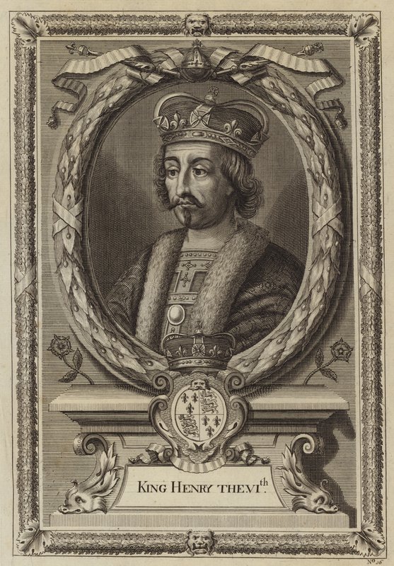 Król Henryk VI z Anglii autorstwa English School