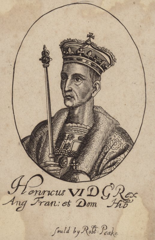 Król Henryk VI z Anglii autorstwa English School