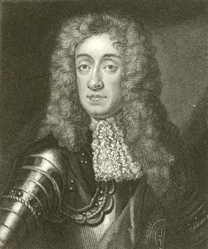 Król James II. autorstwa English School