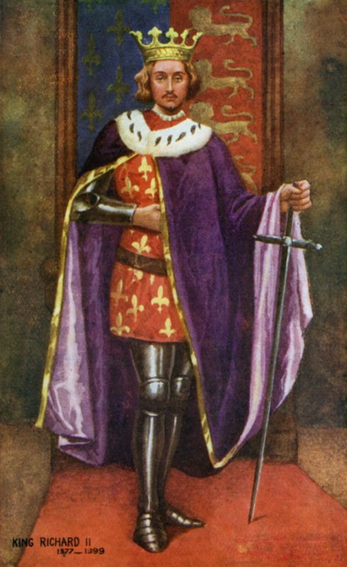 Król Ryszard II autorstwa English School
