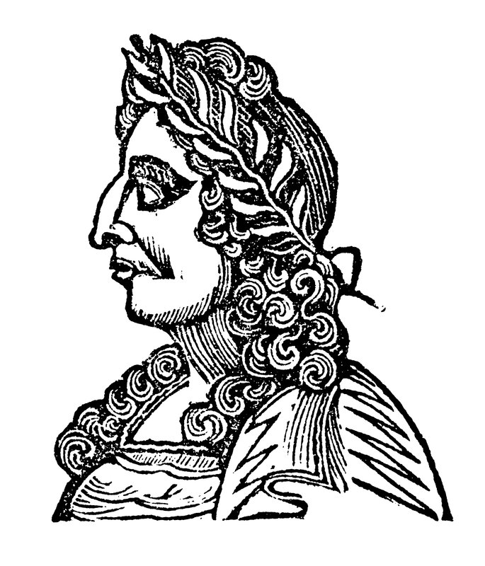Król Wilhelm III (drzeworyt) autorstwa English School