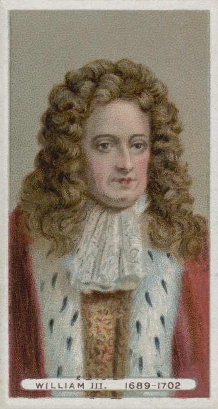 Król Wilhelm III autorstwa English School