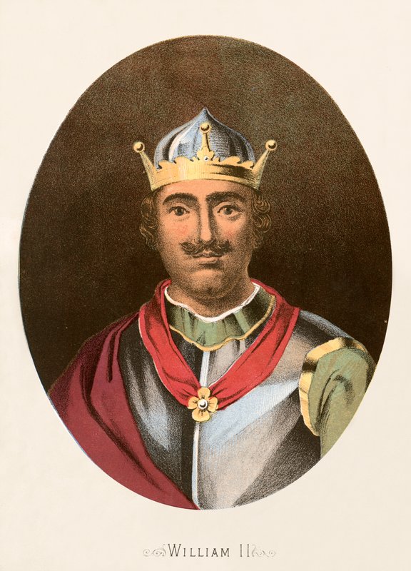 Król Wilhelm II autorstwa English School