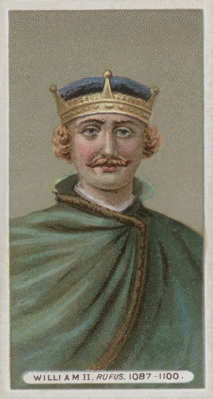Król Wilhelm II, Rufus autorstwa English School