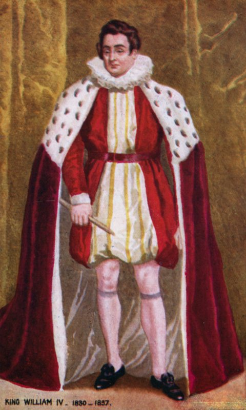 Król Wilhelm IV (kolor lito) autorstwa English School