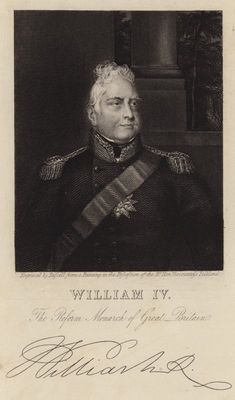 Król Wilhelm IV autorstwa English School