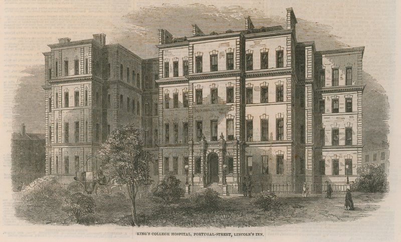 Szpital Kings College, ulica Portugal, Lincolns Inn autorstwa English School