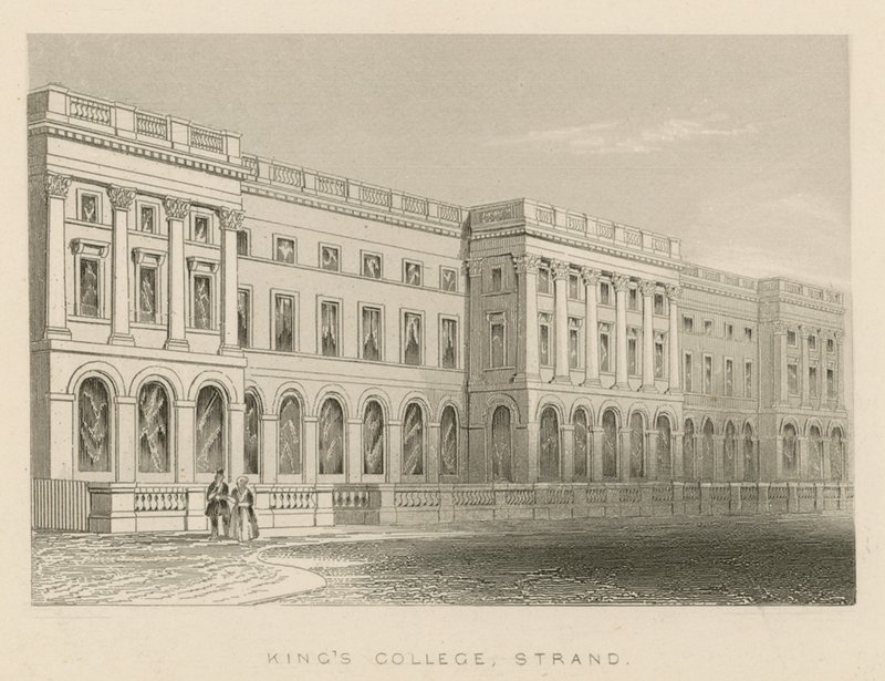 Kings College, Strand autorstwa English School