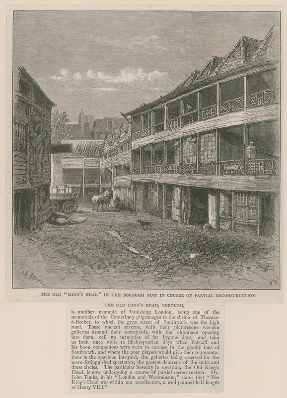 Kings Head, Southwark autorstwa English School