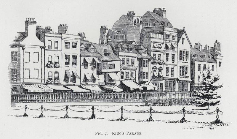 Parada Króla (grawerowanie) autorstwa English School