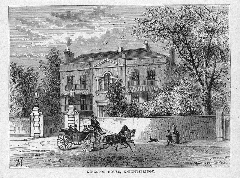 Kingston House, Knightsbridge autorstwa English School