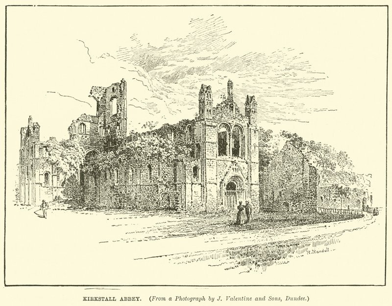 Opactwo Kirkstall autorstwa English School