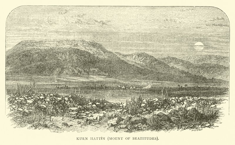Kurn Hattin, Góra Błogosławieństw autorstwa English School