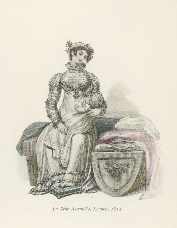 Zgromadzenie Belle, Londyn, 1814 autorstwa English School