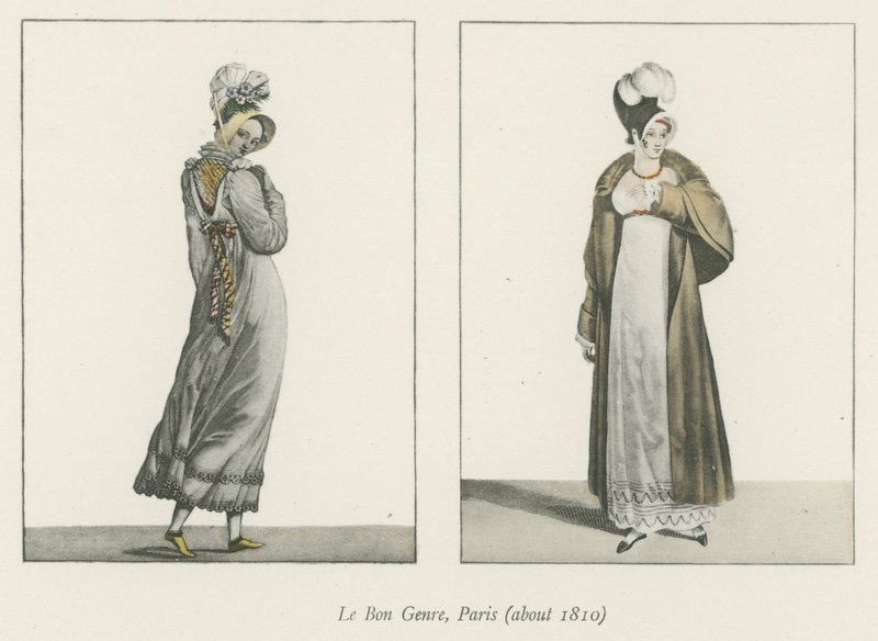 La Bon Gatunek, Paryż (ok. 1810) autorstwa English School