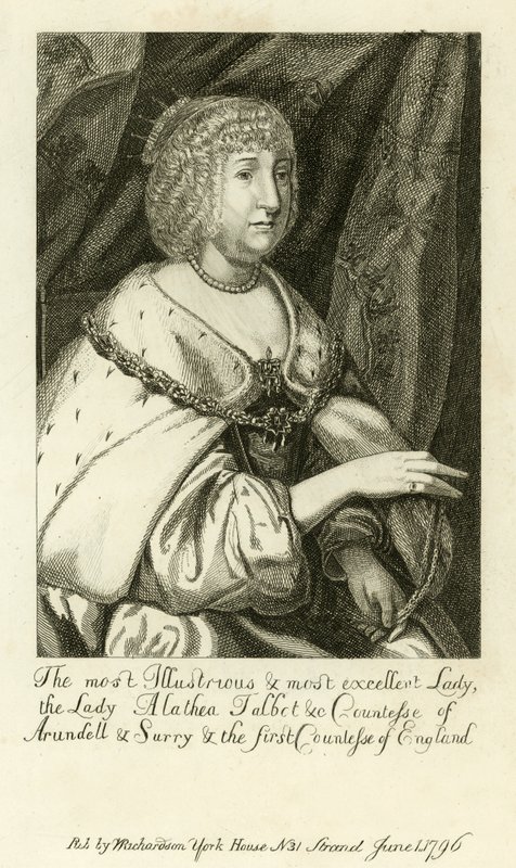 Lady Alathea Talbot autorstwa English School