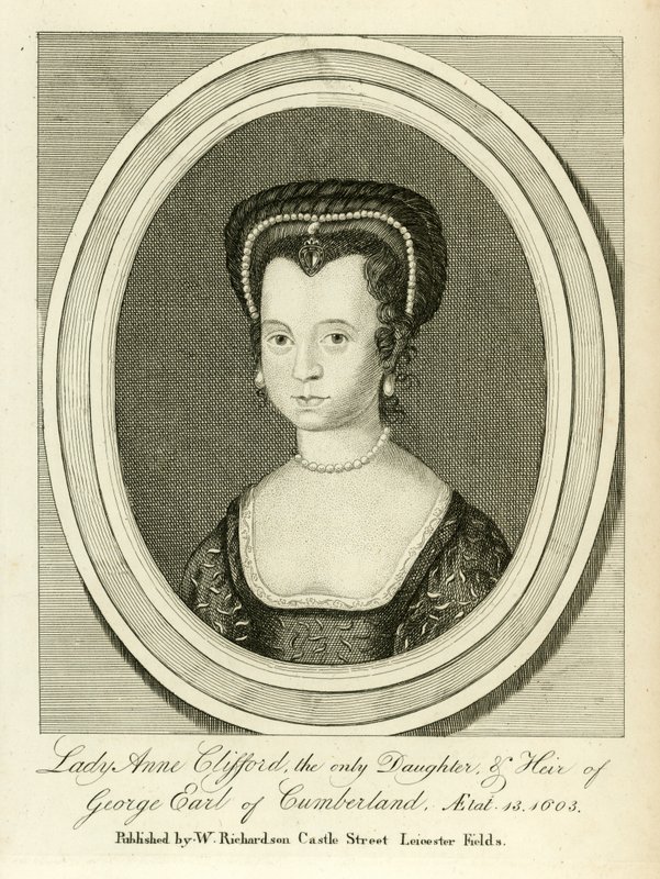Lady Anne Clifford autorstwa English School