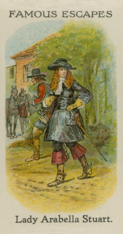 Lady Arabella Stuart autorstwa English School