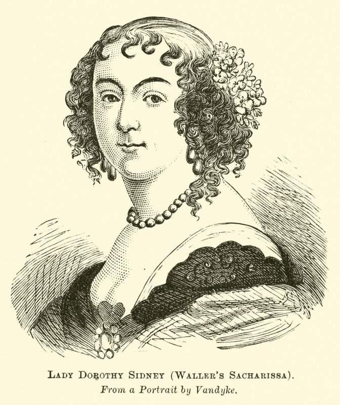 Lady Dorothy Sidney, Wallers Sacharissa autorstwa English School