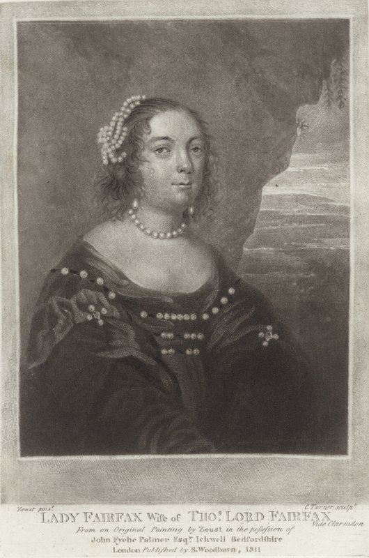 Lady Fairfax autorstwa English School