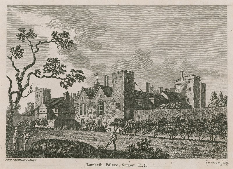 Pałac Lambeth, Surrey autorstwa English School