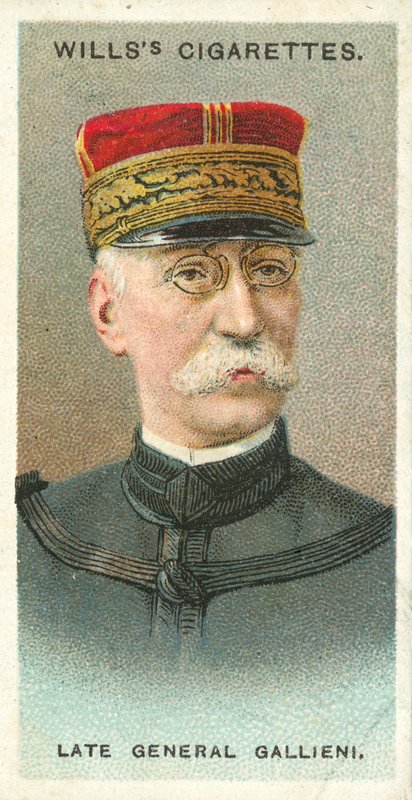 Późny generał Gallieni (chromolit) autorstwa English School