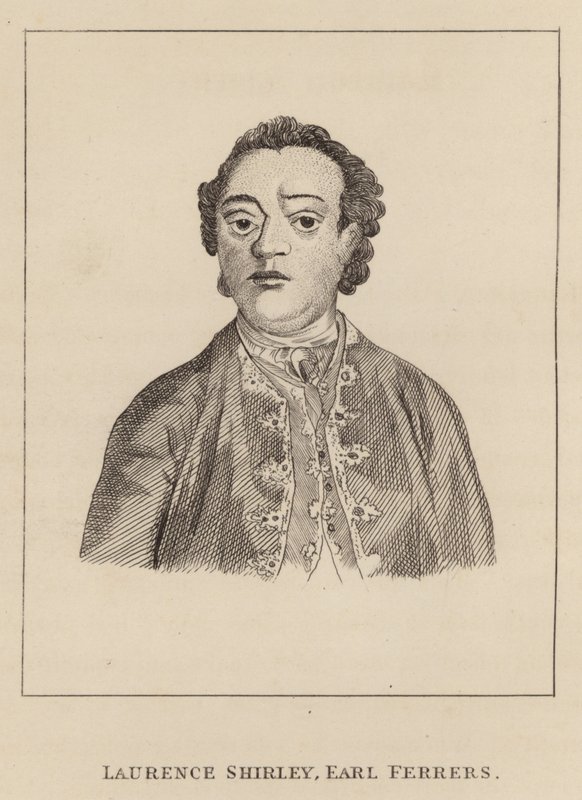 Laurence Shirley, Earl Ferrers autorstwa English School