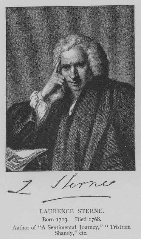 Laurence Sterne (grawerunek) autorstwa English School