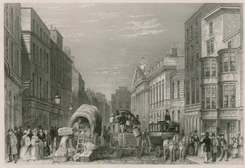 Leadenhall Street, Londyn autorstwa English School