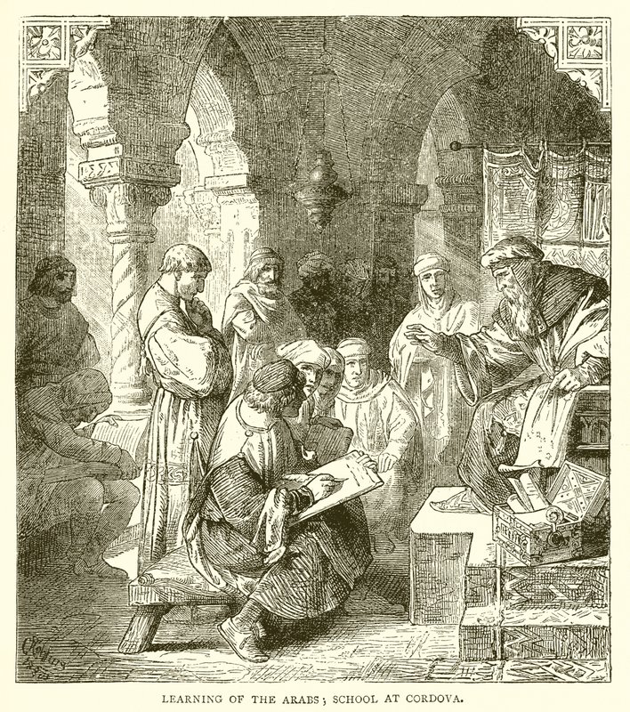 Nauka Arabów; Szkoła w Kordowie autorstwa English School