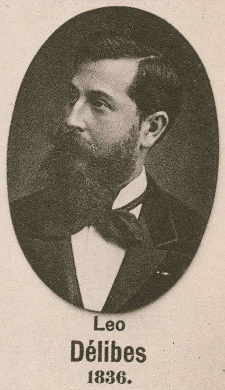 Leo Delibes (Grawerowanie) autorstwa English School