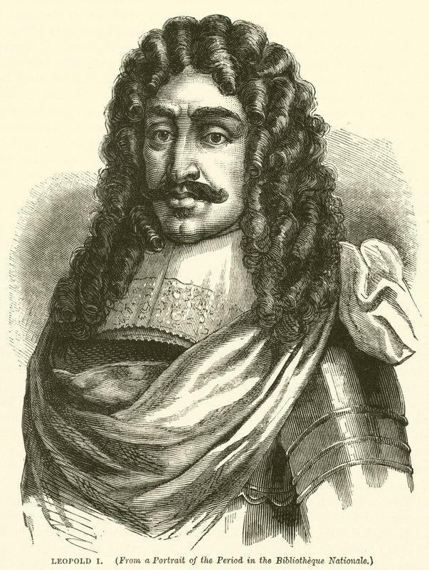 Leopold I (rycina) autorstwa English School