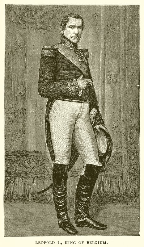 Leopold I., król Belgii autorstwa English School