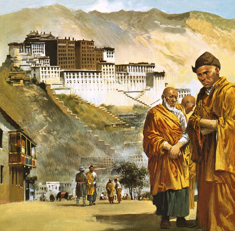 Lhasa autorstwa English School
