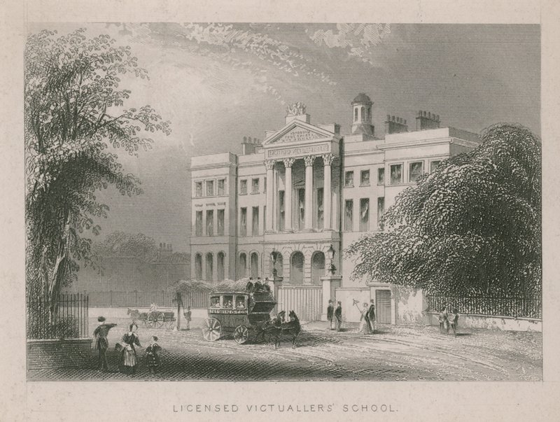 Licencjonowana Szkoła Victuallers autorstwa English School
