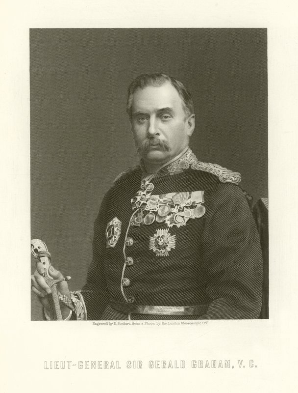 Generał porucznik Sir Gerald Graham autorstwa English School