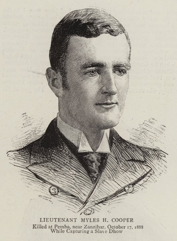 Porucznik Myles H Cooper autorstwa English School