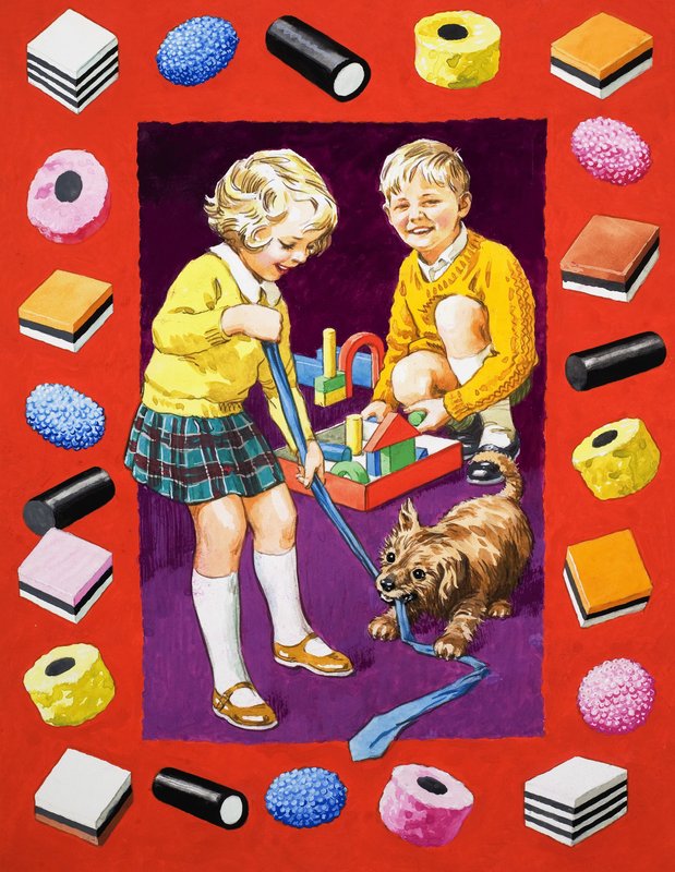 Liquorice Allsortspoli autorstwa English School