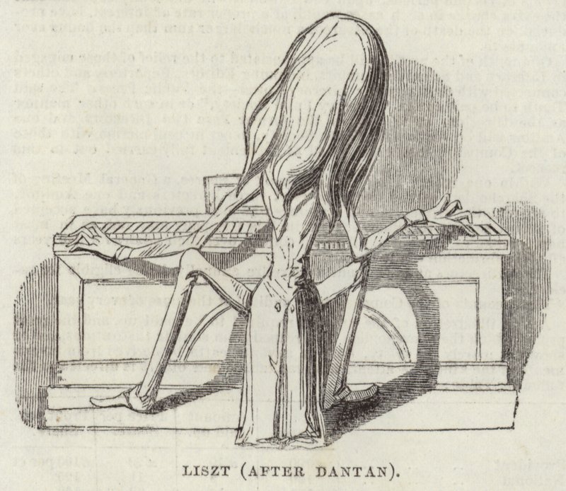 Liszt (wg Dantana) autorstwa English School