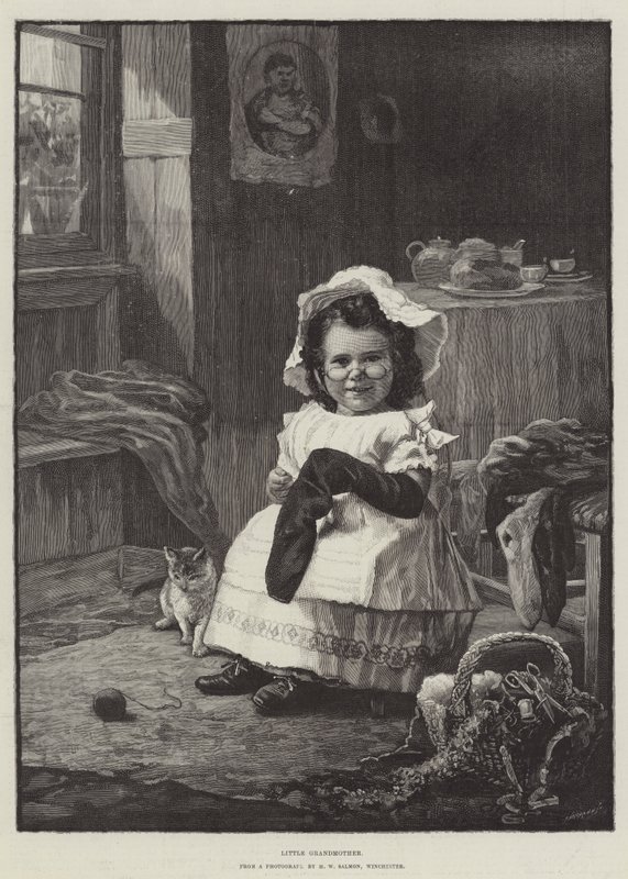 Mała Babcia (grafika) autorstwa English School