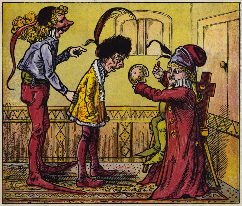 Little Jack Horner (kolor lito) autorstwa English School