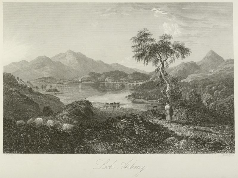 Loch Achray autorstwa English School