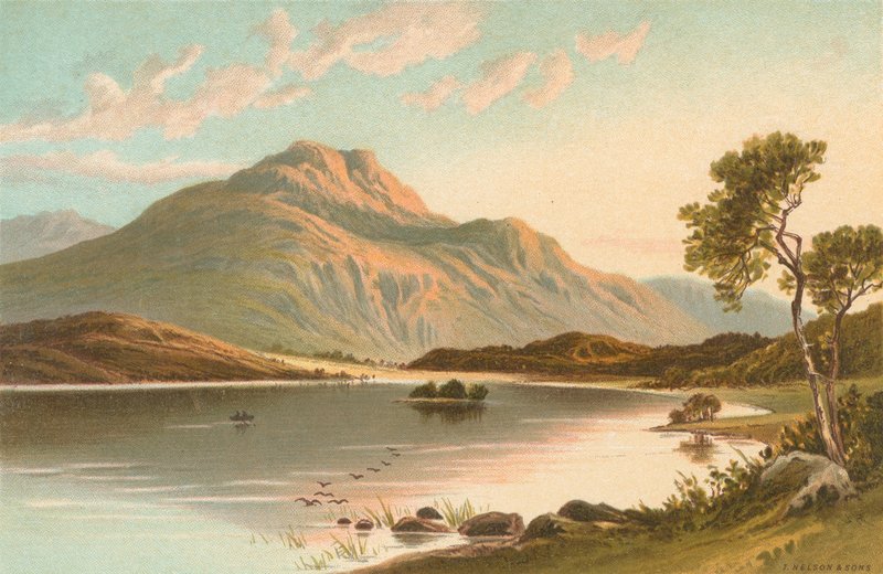 Loch Achray autorstwa English School