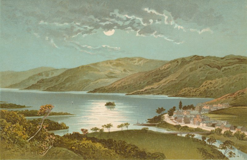 Loch Earn i St Fillans autorstwa English School